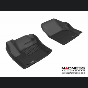 Land Rover Range Rover Evoque Floor Mats (Set of 2) - Front - Black by 3D MAXpider